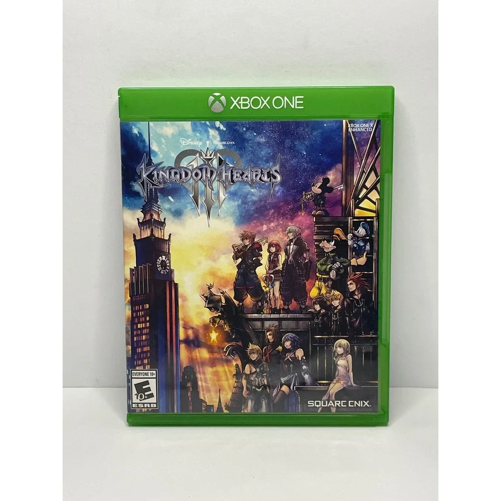 Kingdom Hearts III 3 Xbox One Game Disney Square Enix Action RPG Physical Disc